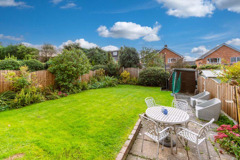 Rear garden
