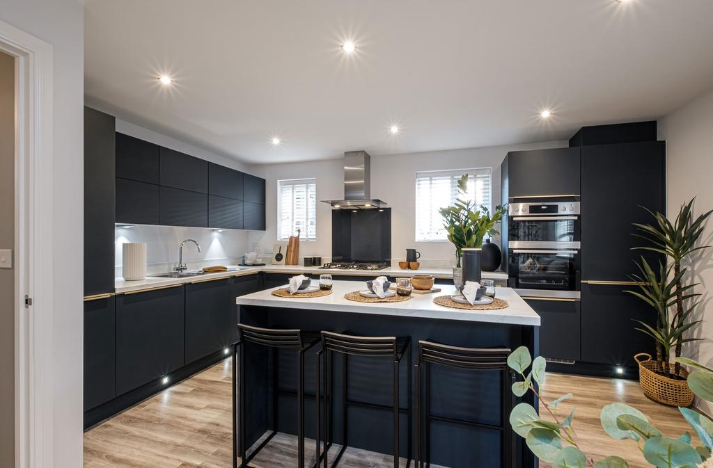 Interior view of the kitchen in our 4 bed...