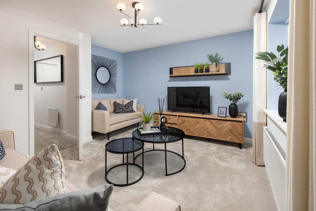 Kingsville show home lounge