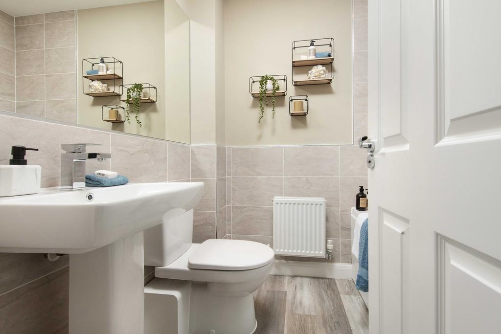 Kingsville show home bathroom