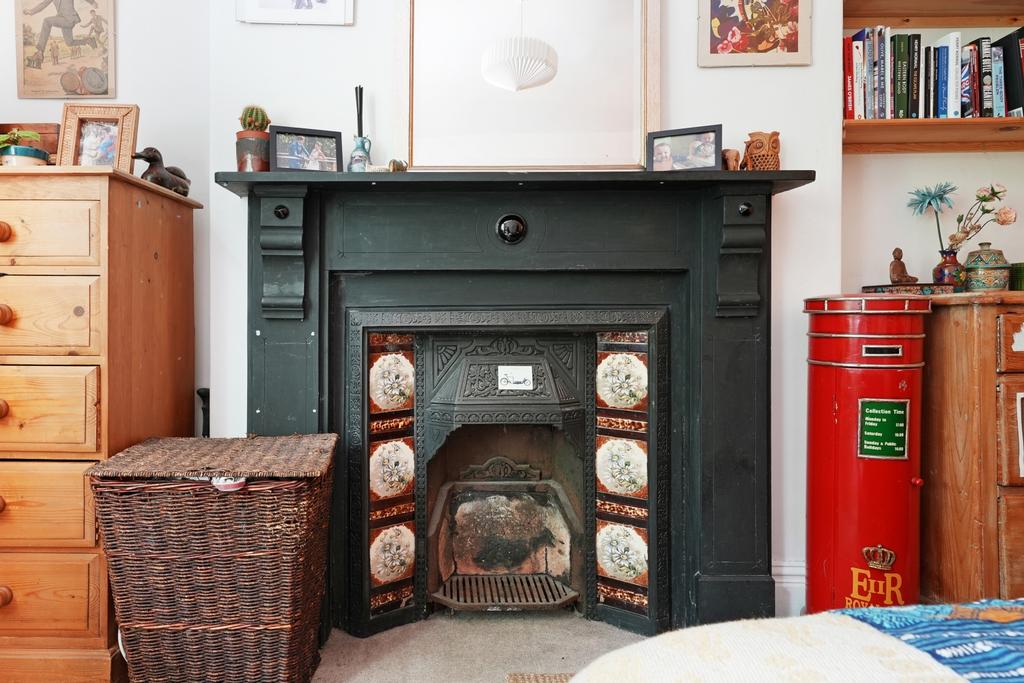 Bedroom One Fireplace