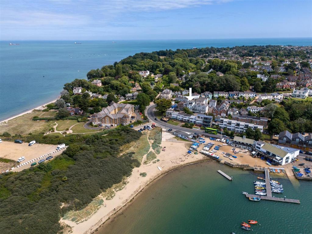 Aerial view of Harbour House