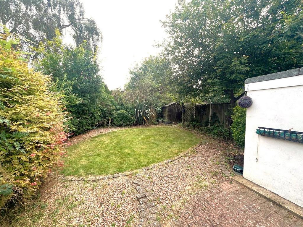 Rear garden