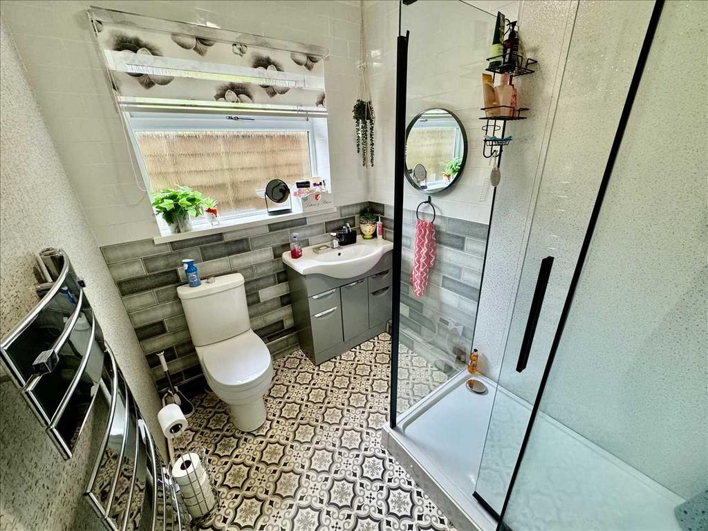 Refitted shower room