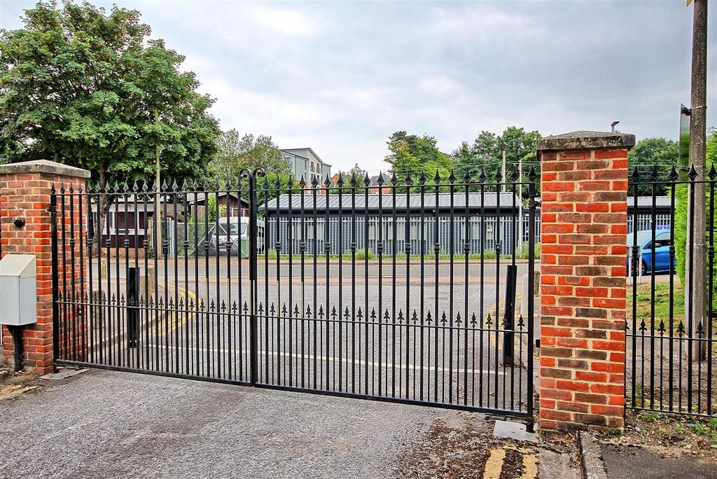 Gated entrance