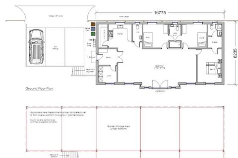 3 bedroom property with land for sale, Residential Building Plot, The Terrace, Eglingham, Alnwick, NE66 2UA