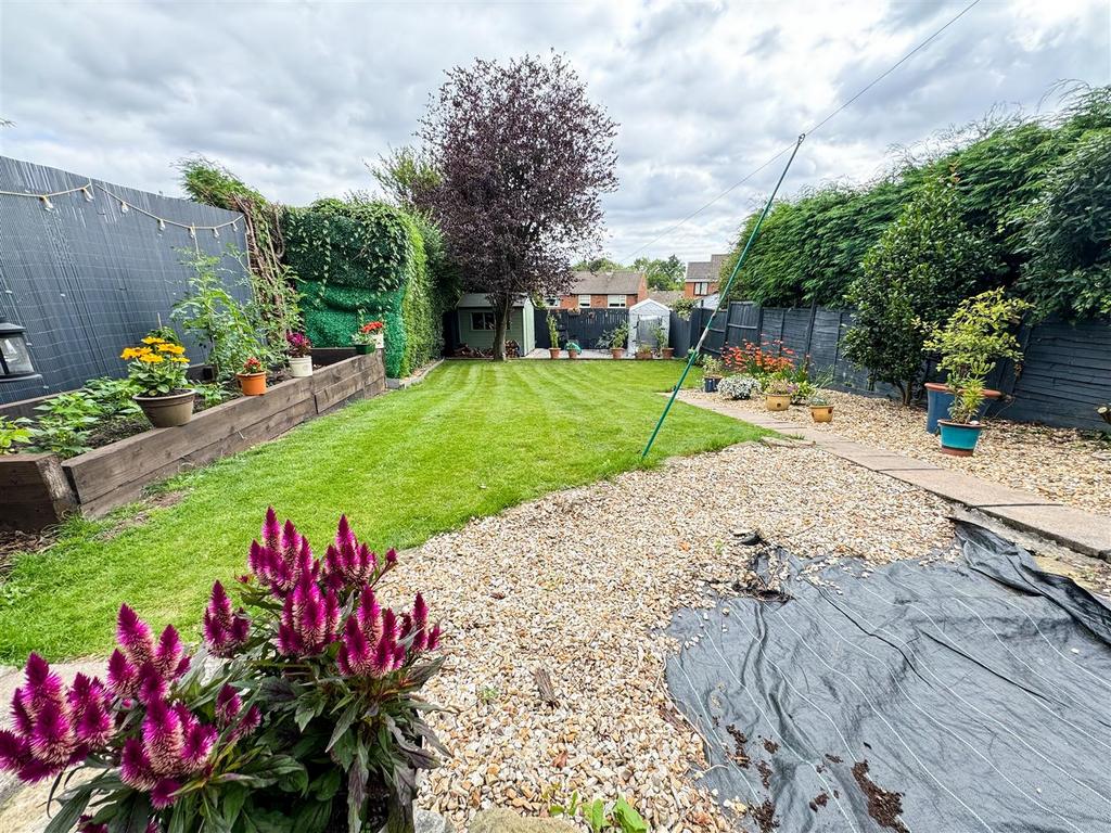 Rear garden