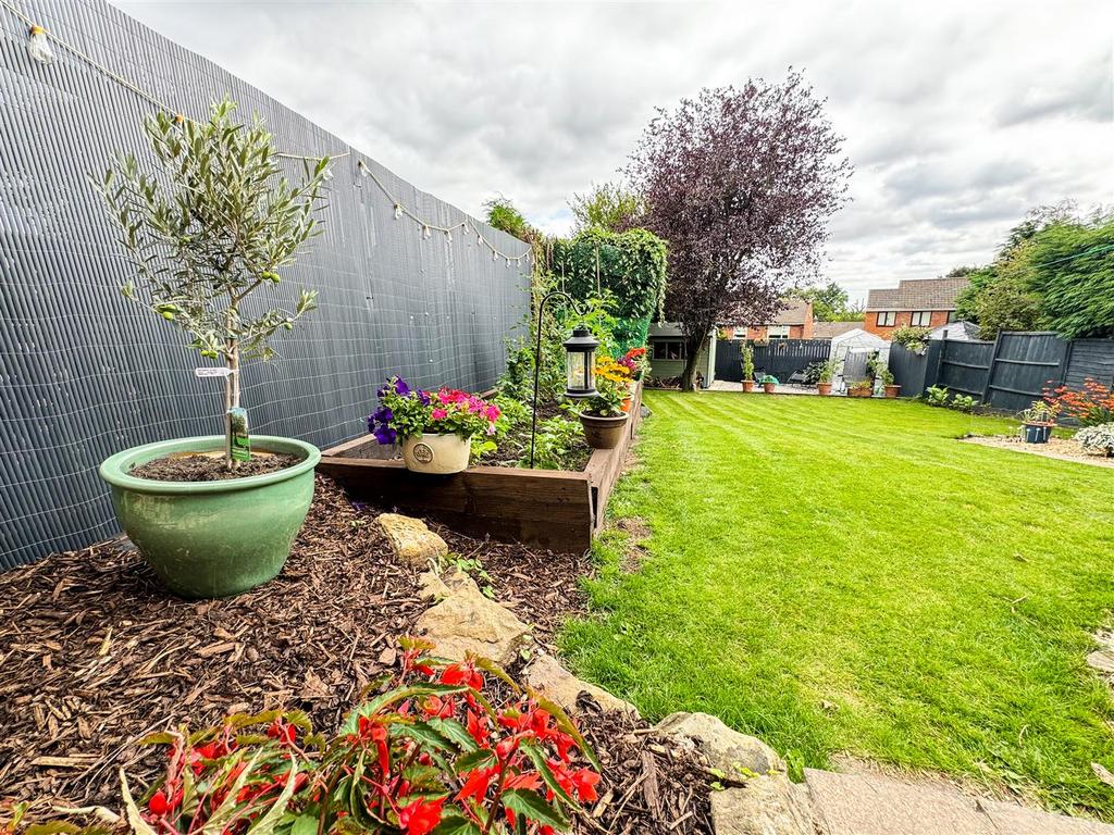 Rear garden