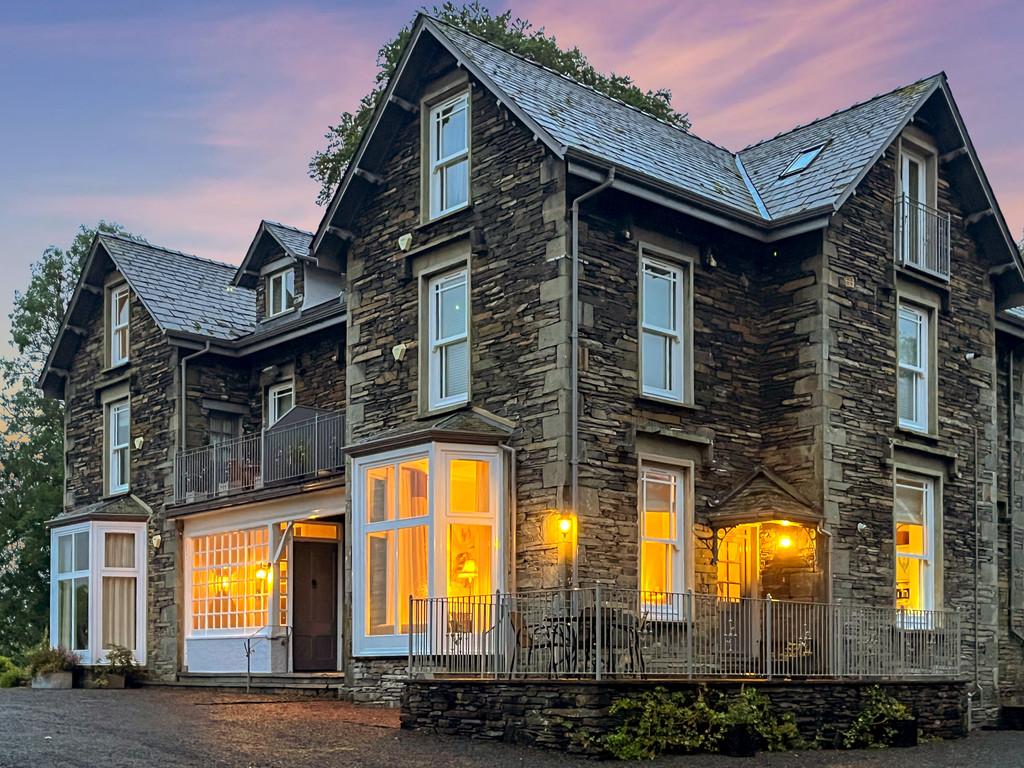 Highfield House at Dusk
