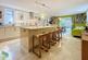 Kitchen. Dining. Living