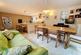 Kitchen. Dining. Living
