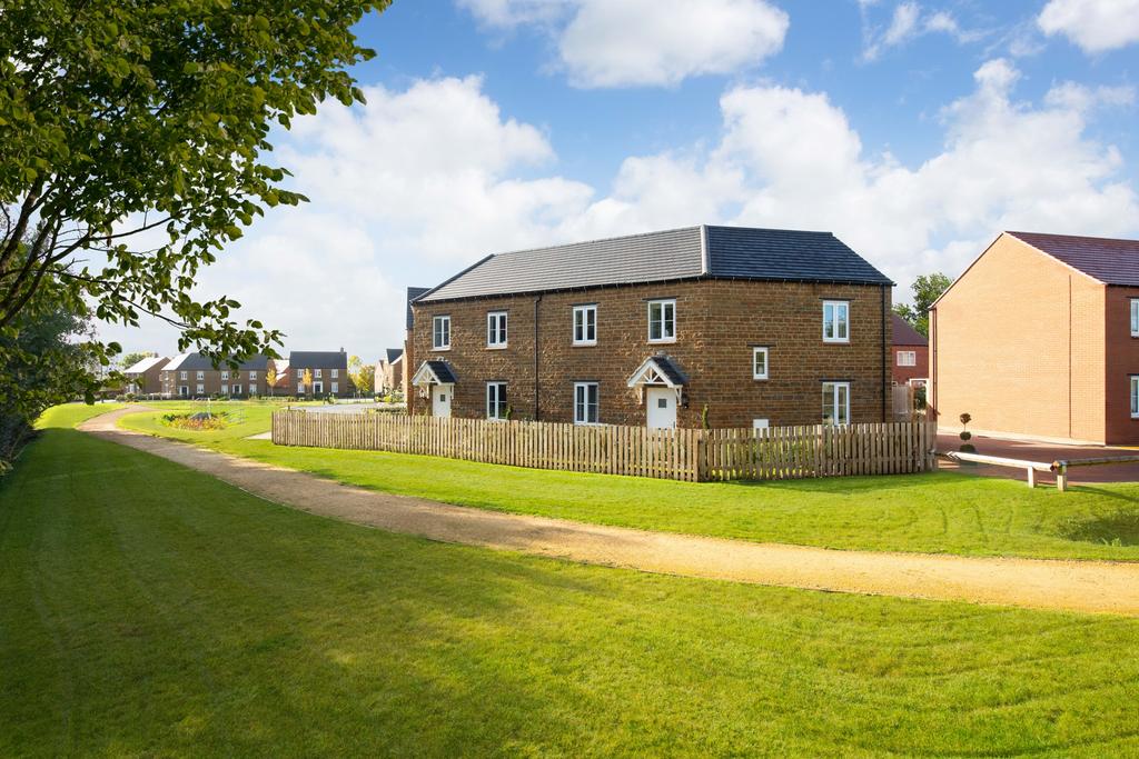 Exterior view of our 3 bedroom Lutterworth home