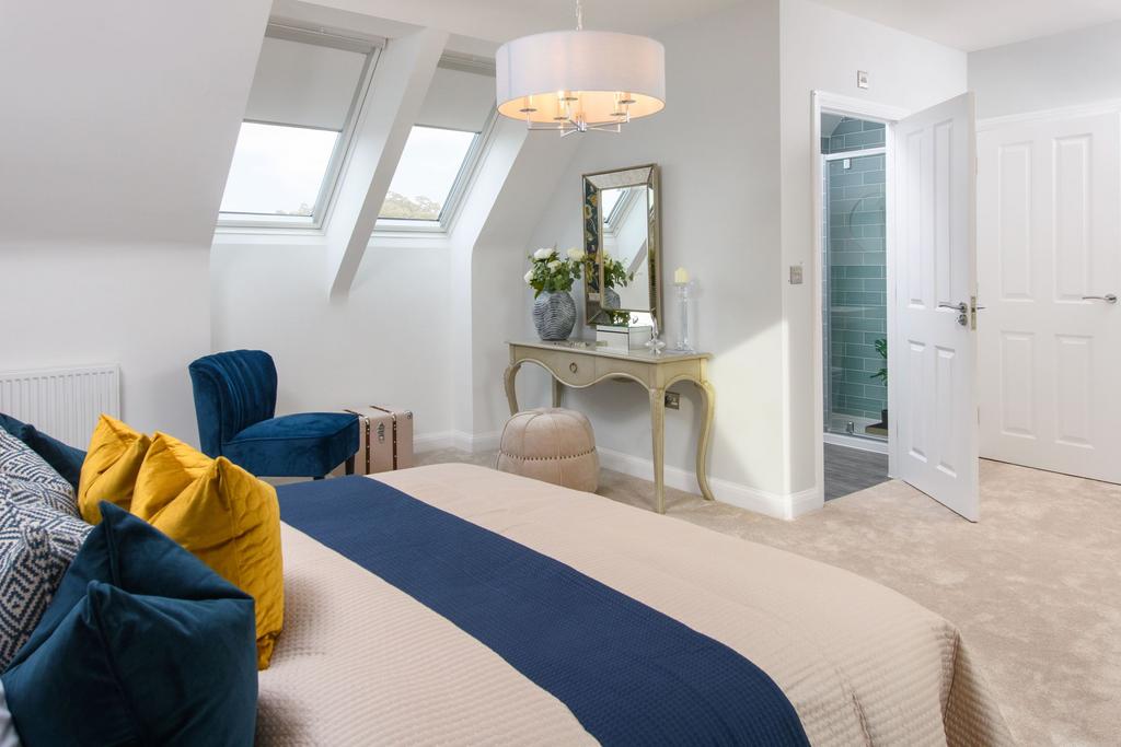 Bedroom 2 in the Moreton Show home