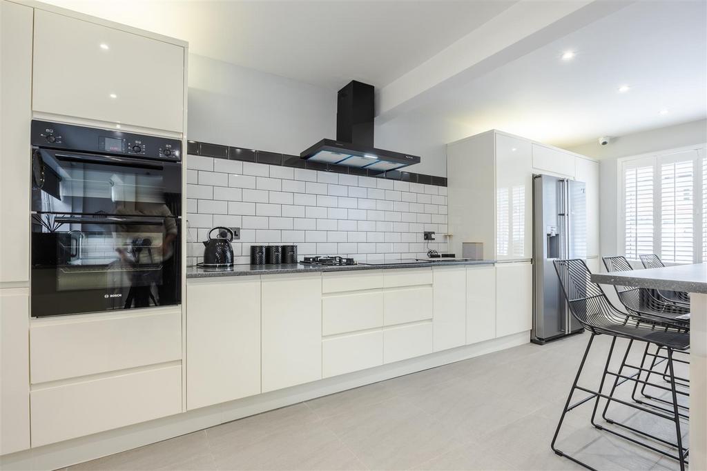 Open plan kitchen