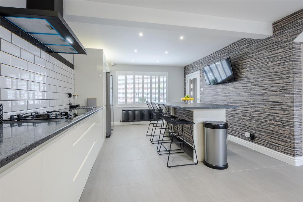 Open plan kitchen