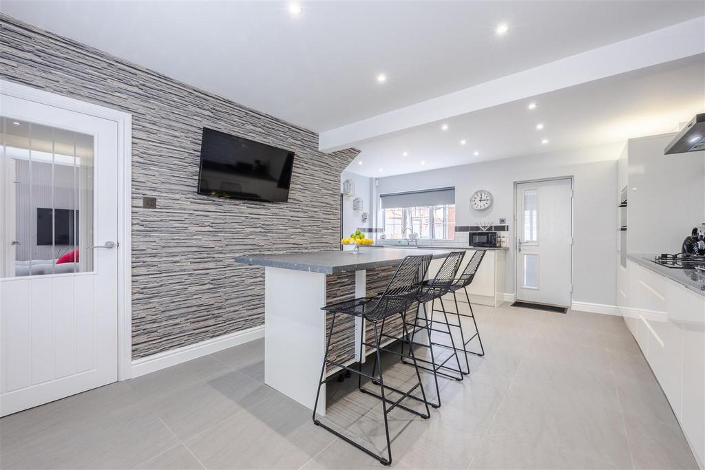 Open plan kitchen