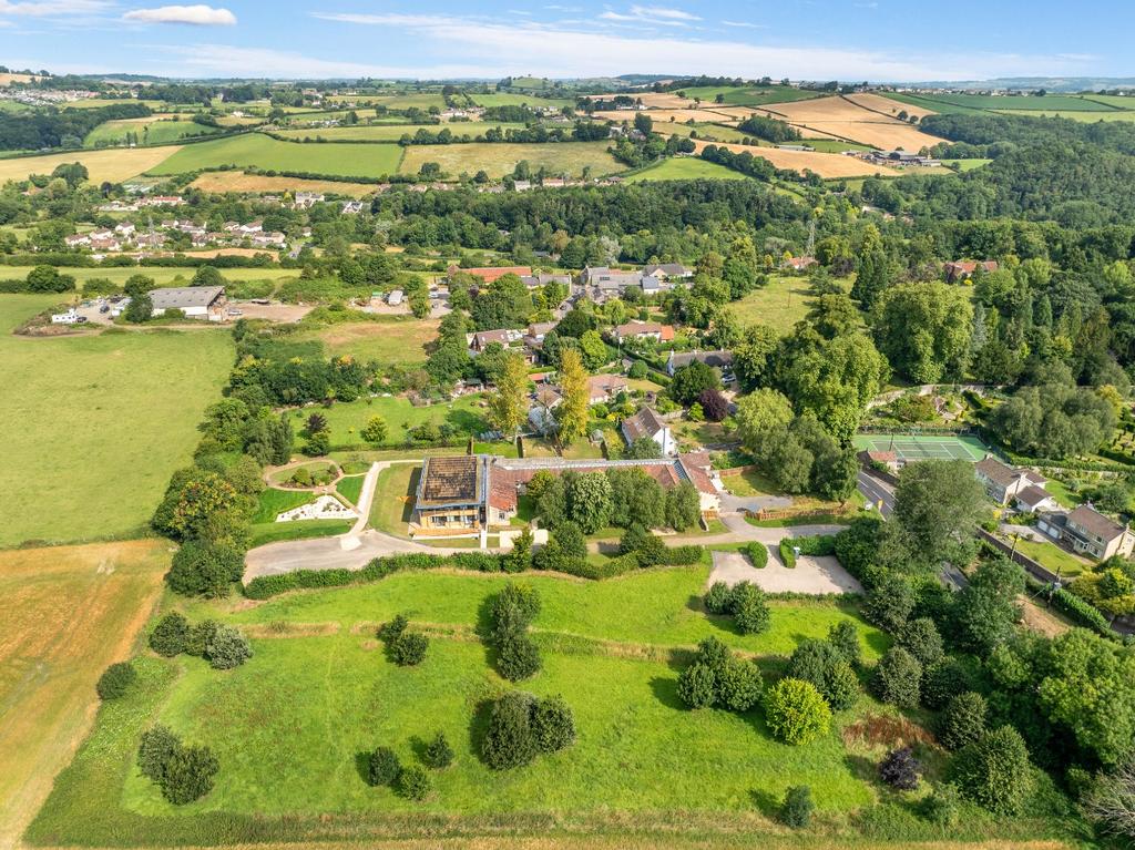 Aerial view, land