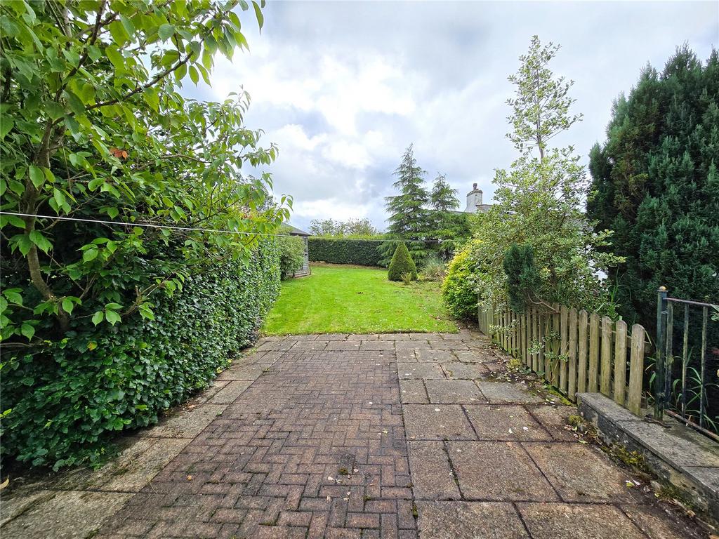 Patio Into Gardens