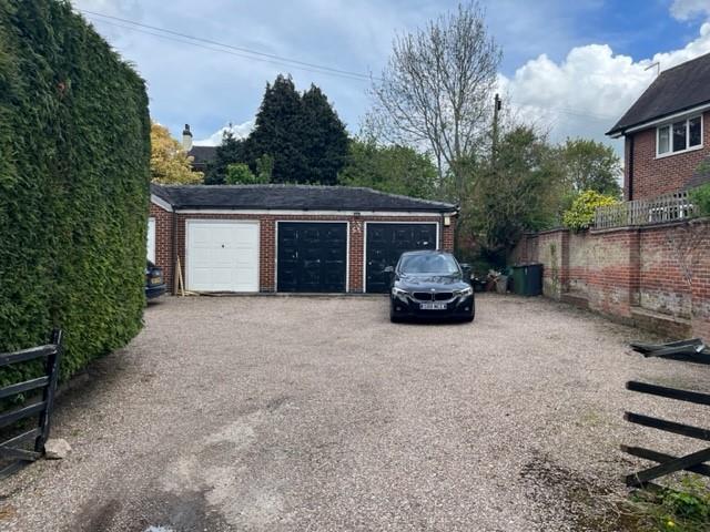 Two garages (mid and right)