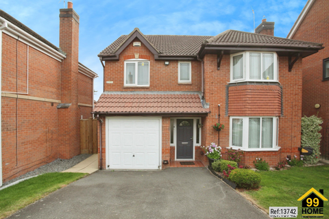 4 bedroom detached house for sale, Stowe Close, Leicester, Leicestershire, LE3