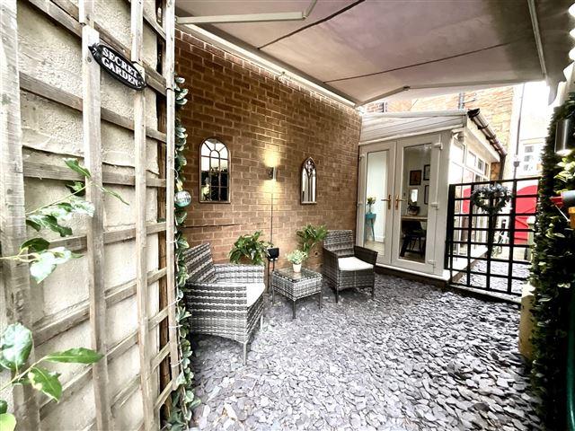 Rear garden