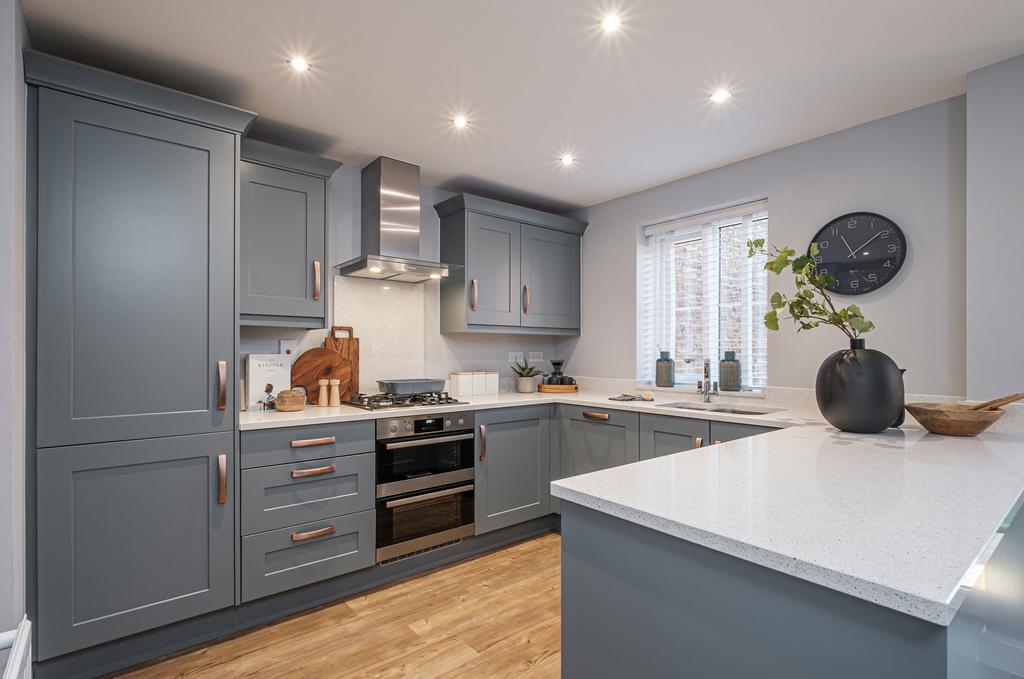 Interior view of the kitchen in our 4 bed...