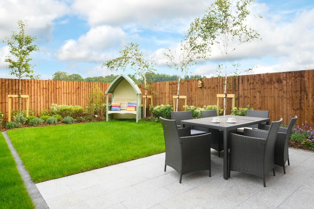 Outside garden view Kingsley 4 bedroom detached...