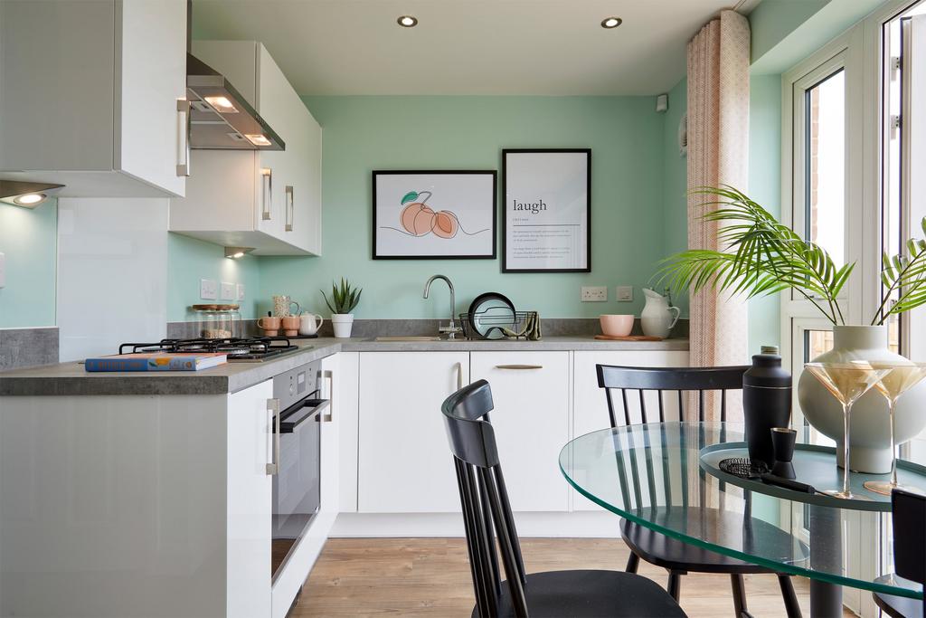 Modern kitchen in the Kenley 2 bedroom home