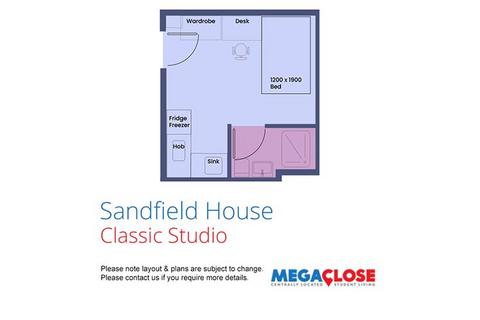 undefined, Flat 215, Sandfield House, 7 Mansfield Road, Nottingham, NG1 3FB