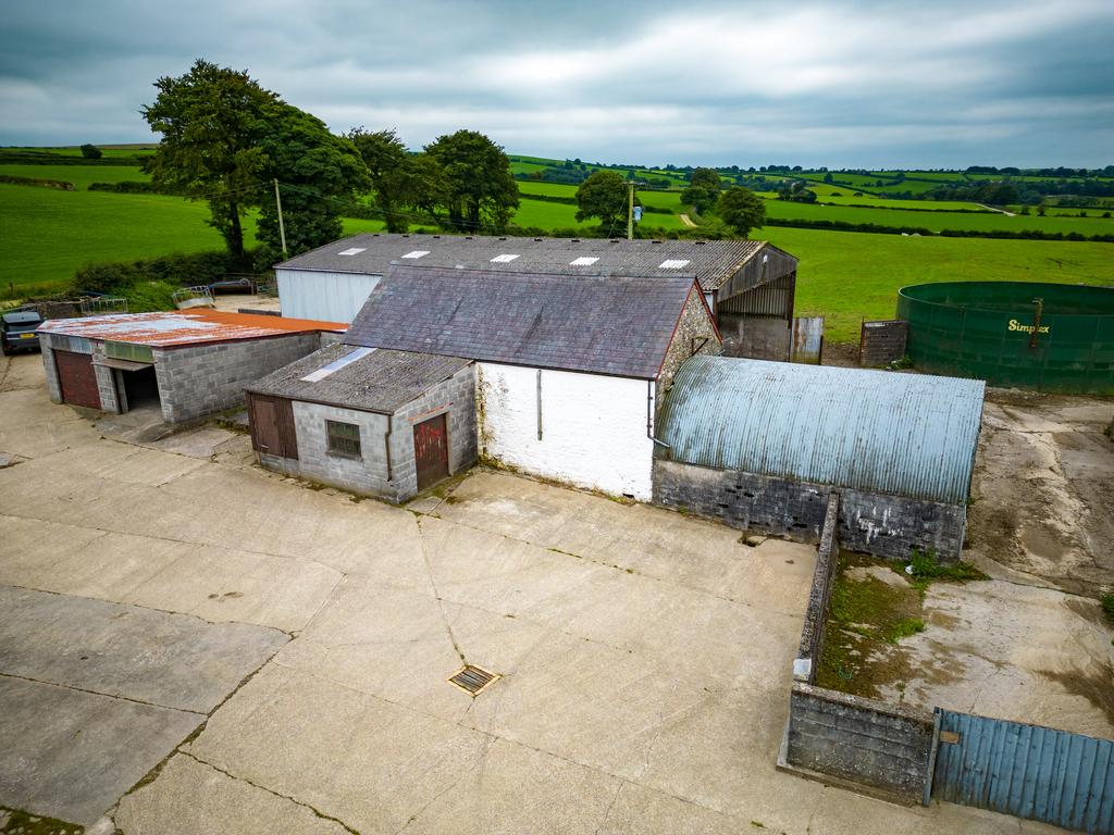 A traditional Stone and Slated Cow Shed