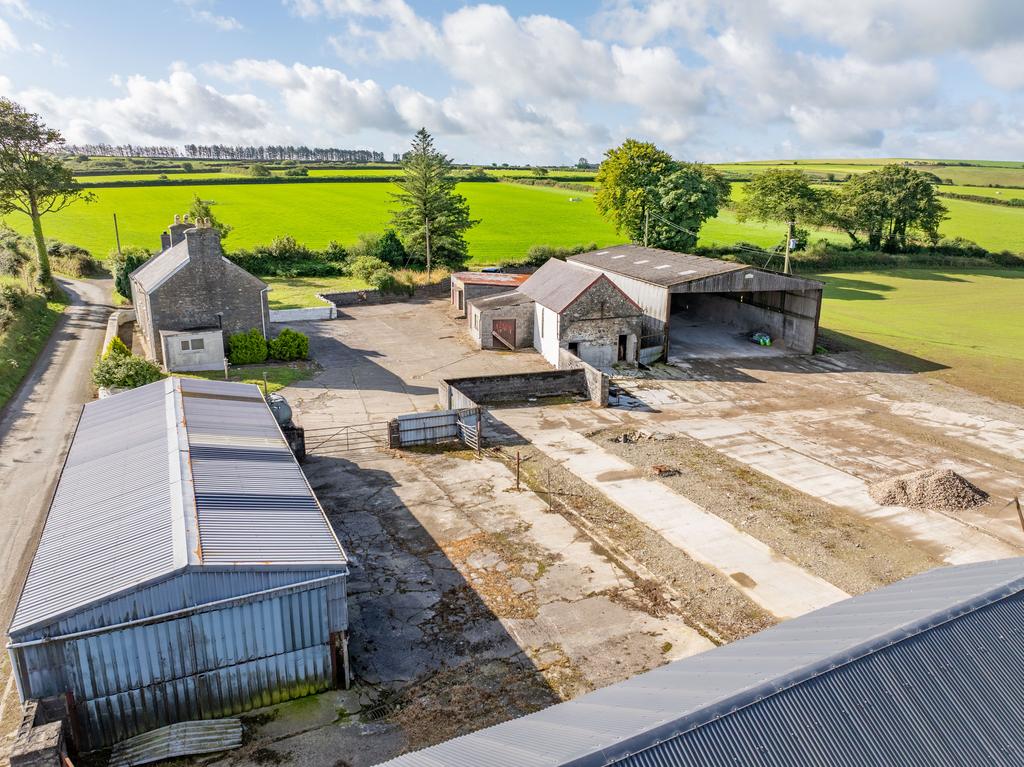 A traditional Stone and Slated Cow Shed