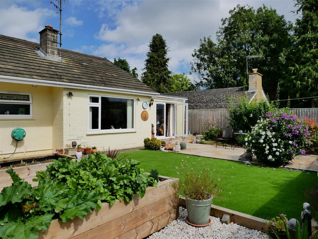 Southerly rear garden