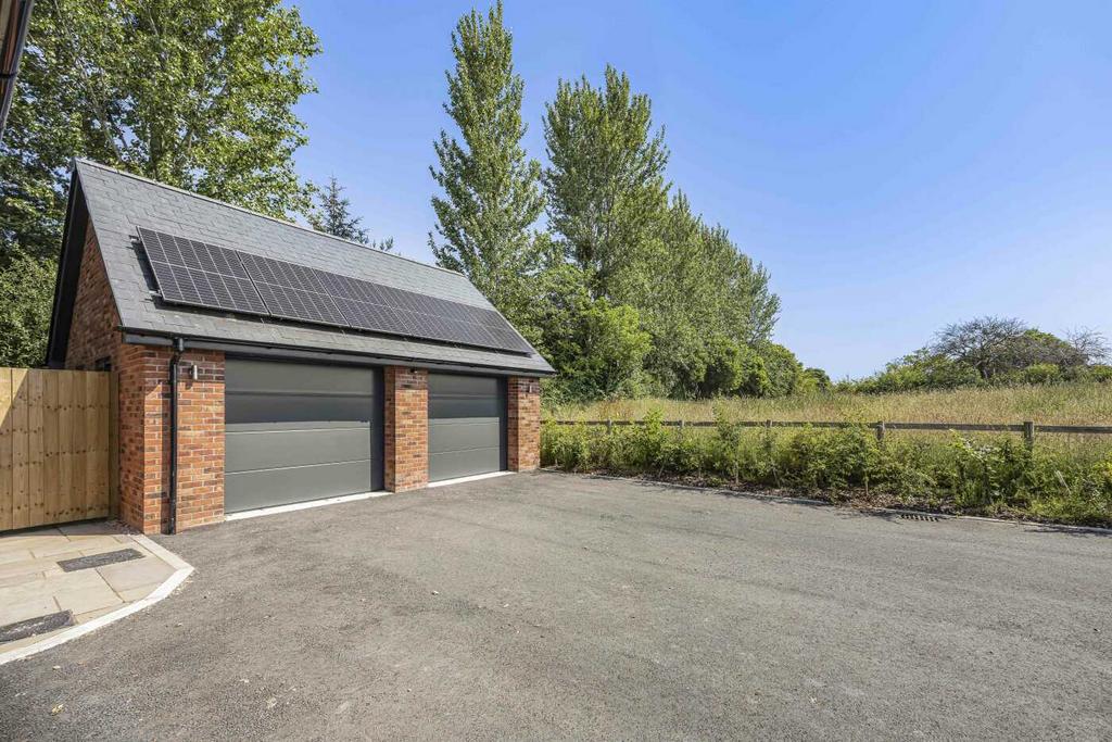 Double garage