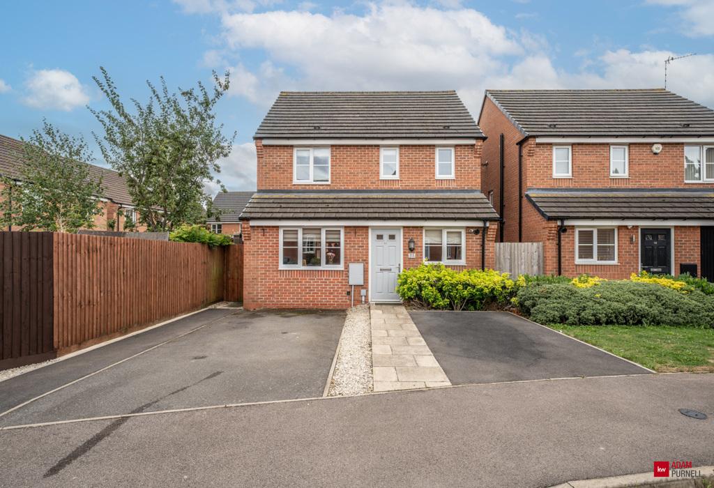 Indigo Drive, Burbage, Leicestershire 3 bed detached house for sale £