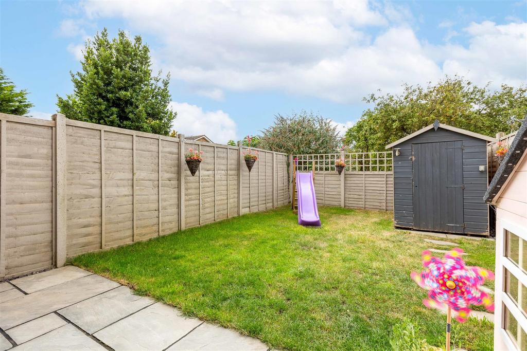 Private Westerly facing garden