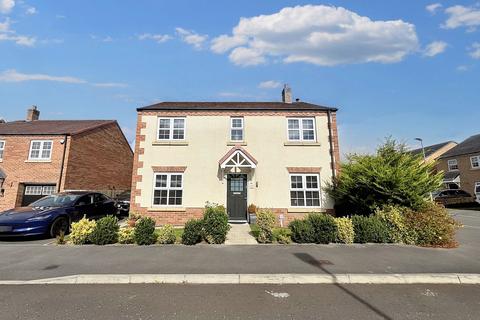 4 bedroom detached house for sale, Orchid Crescent, Morpeth, Northumberland, NE61 3FA