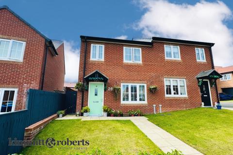 3 bedroom semi-detached house for sale, Beldon Close, Dalton-le-dale, Seaham, Durham, SR7 8LD