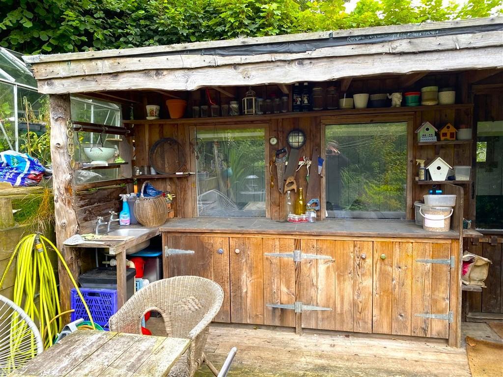 Cabin Outdoor Kitchen