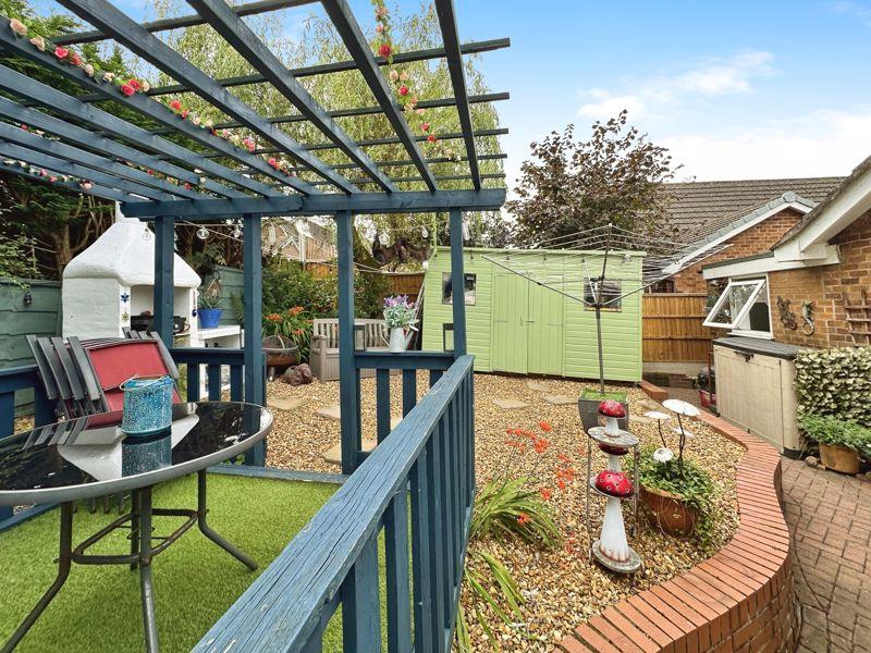 Rear garden