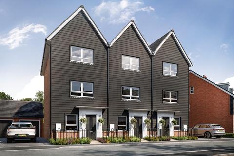 4 bedroom end of terrace house for sale, Haversham at Canal Quarter at Kingsbrook Burcott Lane, Broughton, Aylesbury HP22