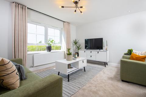 4 bedroom end of terrace house for sale, Haversham at Canal Quarter at Kingsbrook Burcott Lane, Broughton, Aylesbury HP22