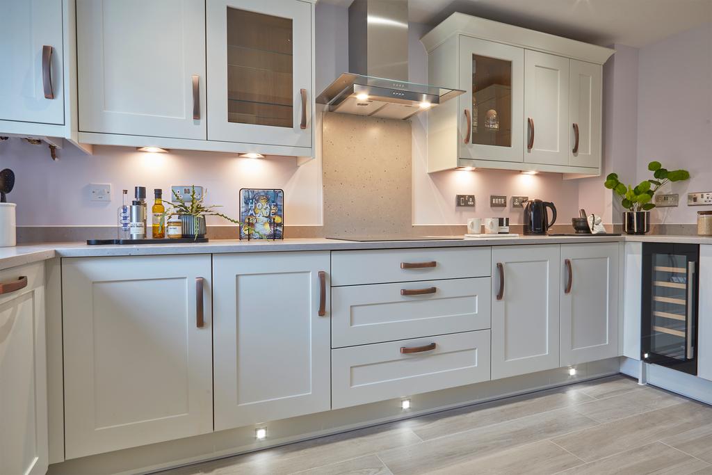 Modern kitchen in the Hythie 4 bedroom home