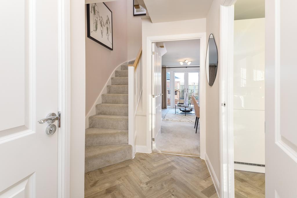 Hallway in the 3 bedroom Norbury