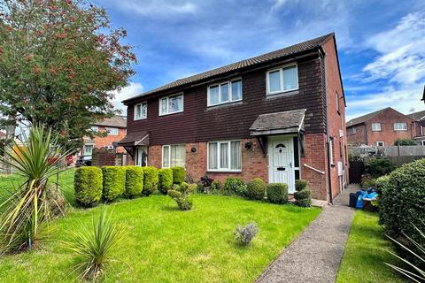 3 bedroom semi-detached house for sale, The Spinney, Brackla, Bridgend, Bridgend County Borough, CF31 2JE