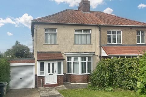 3 bedroom semi-detached house for sale, Fellside Road, Whickham, Newcastle upon Tyne, Tyne and Wear, NE16 4JR