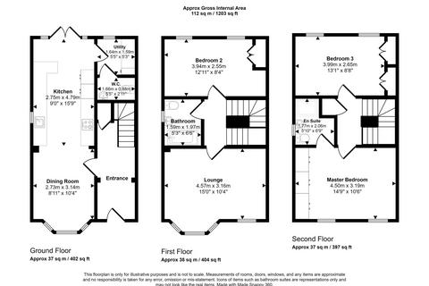 3 bedroom townhouse for sale, Nursery Gardens, Fenham, Newcastle upon Tyne, Tyne and Wear, NE5 2TT