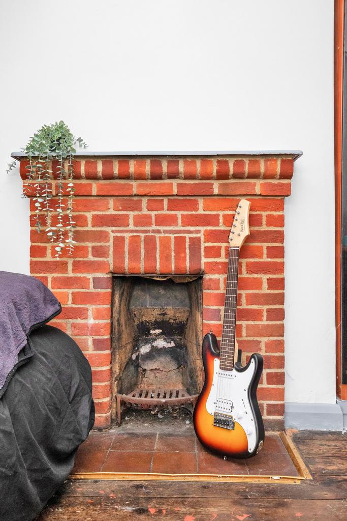 Bedroom fireplace