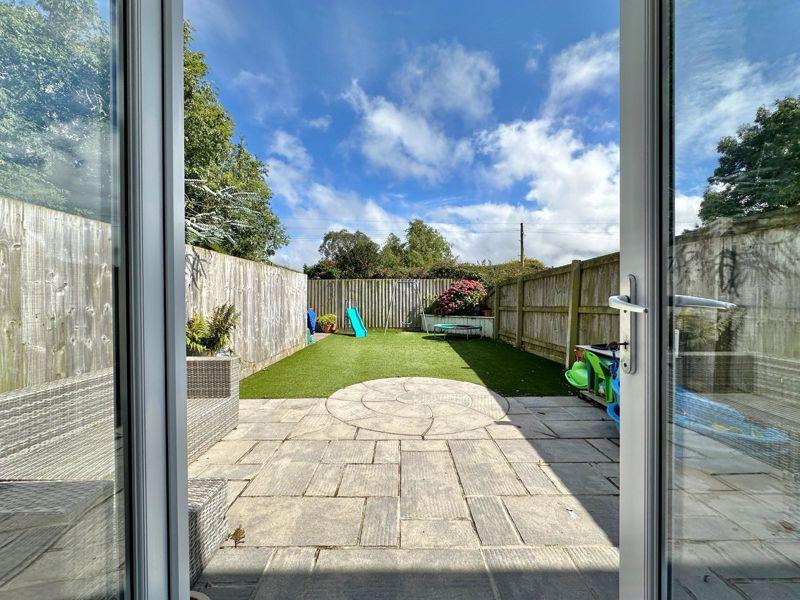 Enclosed rear garden