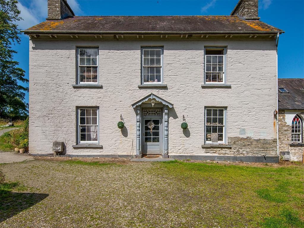 Close Up View Of Main House