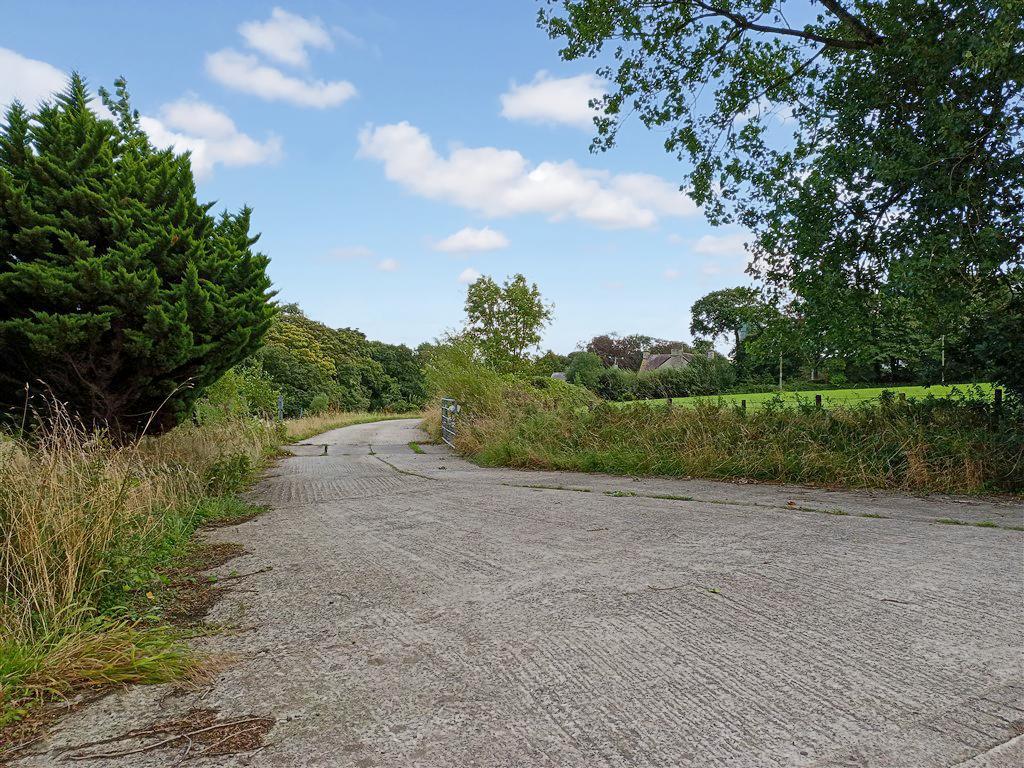 Driveway Entrance To House